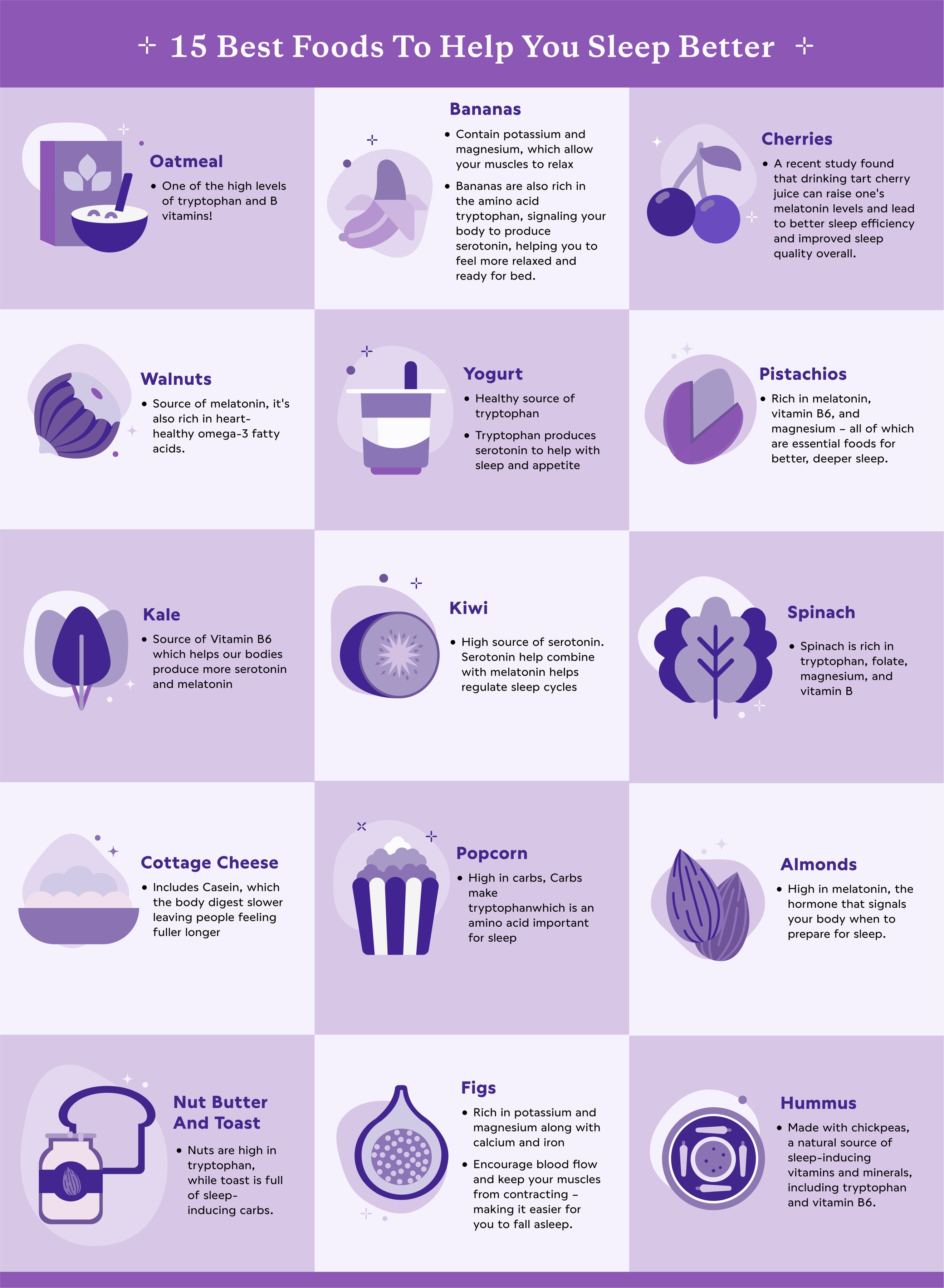 best foods to eat for better sleep