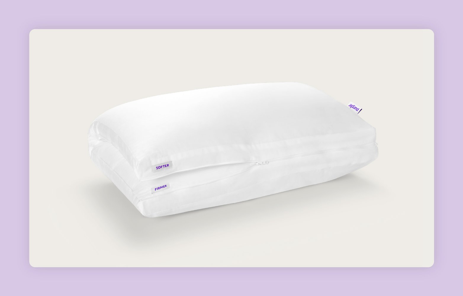 The Purple TwinCloud™ Pillow. 