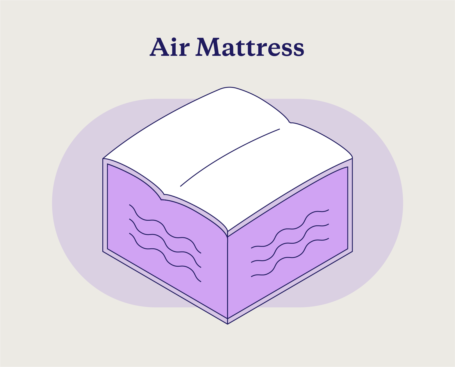 An air mattress