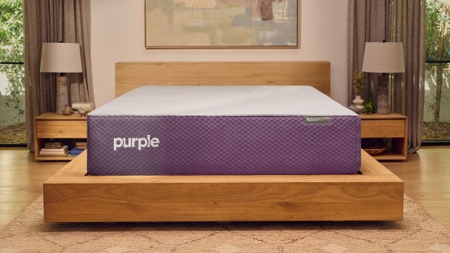 Double Seat Cushion | Purple