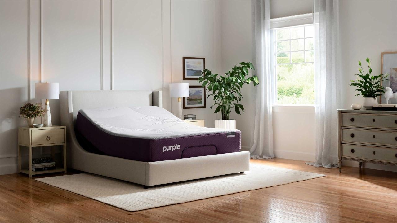 11 Best Adjustable Beds [2024] Purple