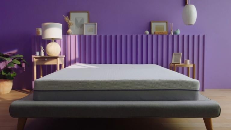 can you feel the grid on a purple mattress