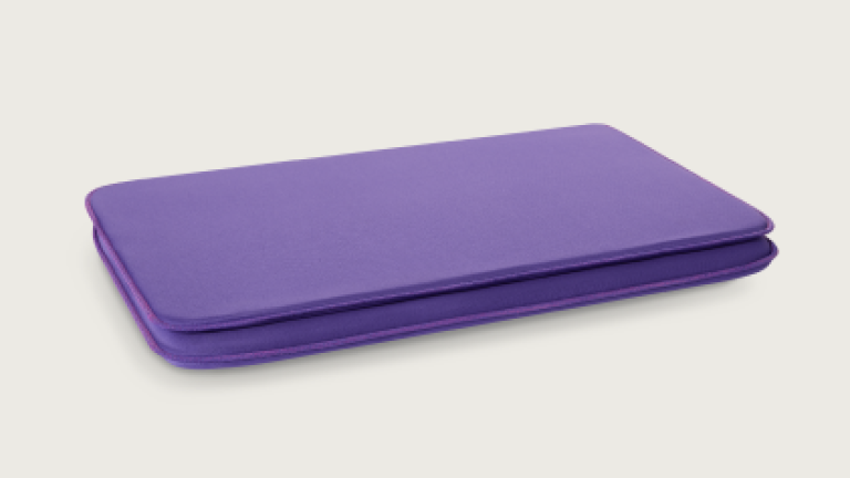 purple pillow booster