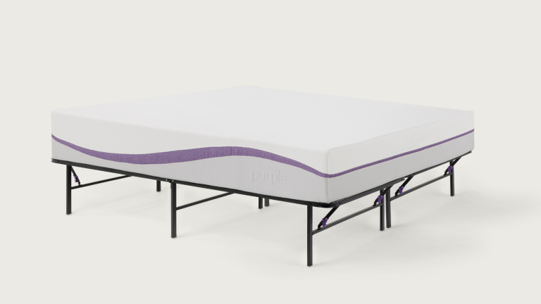 Platform Bed Frame with Mattress