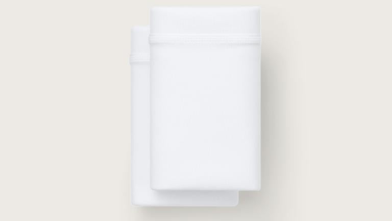 softstretch pillowcases - white