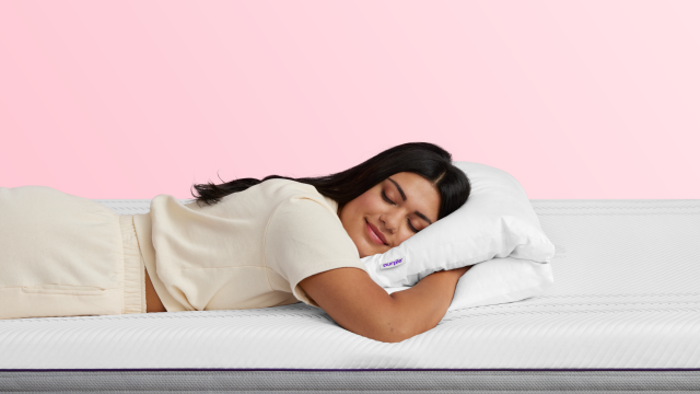woman sleeping on TwinCloud pillow