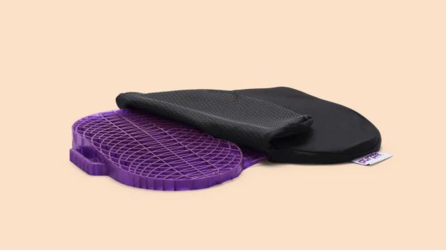 purple foldaway seat cushion