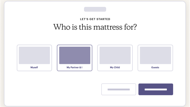 mattress finder quiz preview