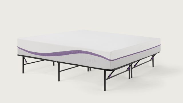 Platform Bed Frame with Mattress