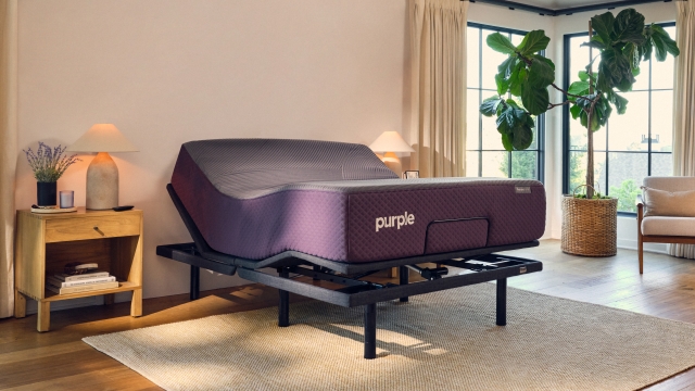 Purple mattress on Premium Plus Smart Base