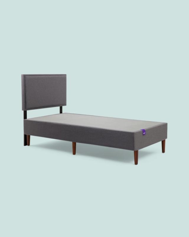 purple single bed frame