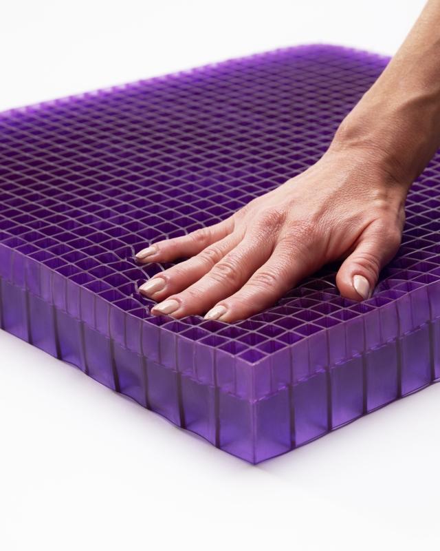 the purple double seat cushion