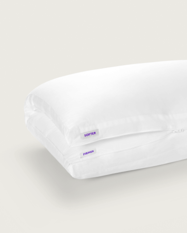 TwinCloud pillow unzipped