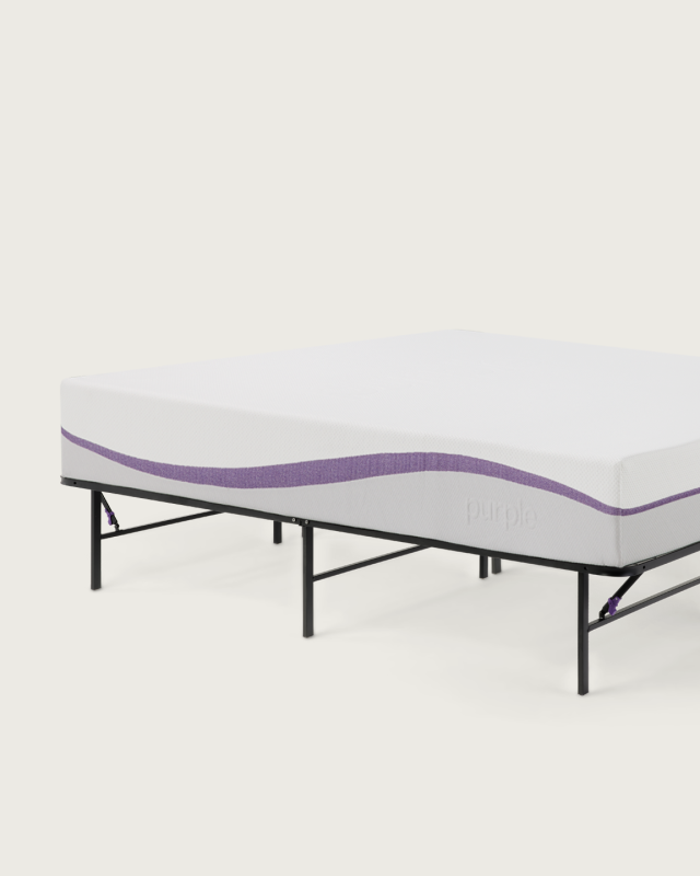 Platform Bed Frame with Mattress