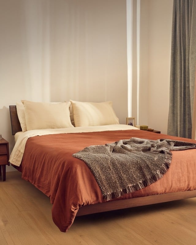 Essential Collection mattress in styled room