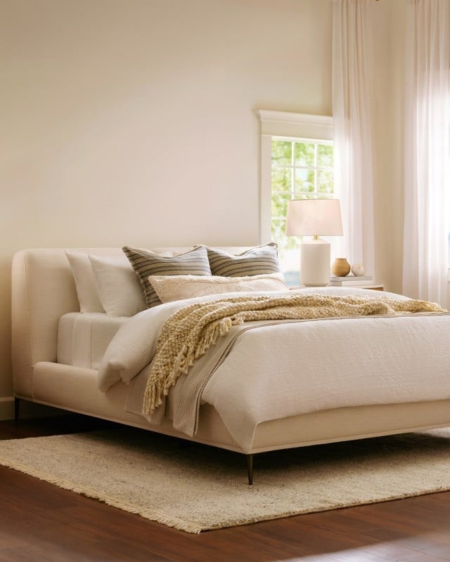 Restore mattress in bedroom setting