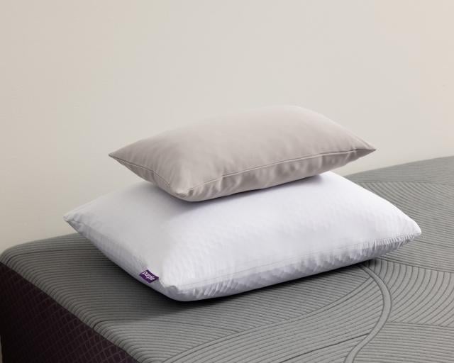Freeform pillow with throw pillow for extra fill