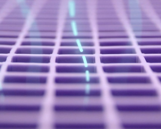 GelFlex Grid graphic with cool air flowing