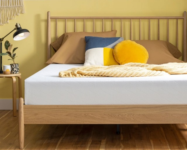 (Twin, Yellow) - Premier Comfort Freshspun Basketweave Cotton Blanket Yellow Twin