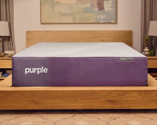 RestorePlus Hybrid Mattress in styled bedroom