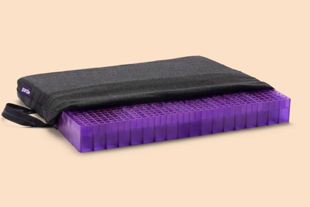 purple seat cushion for office chair