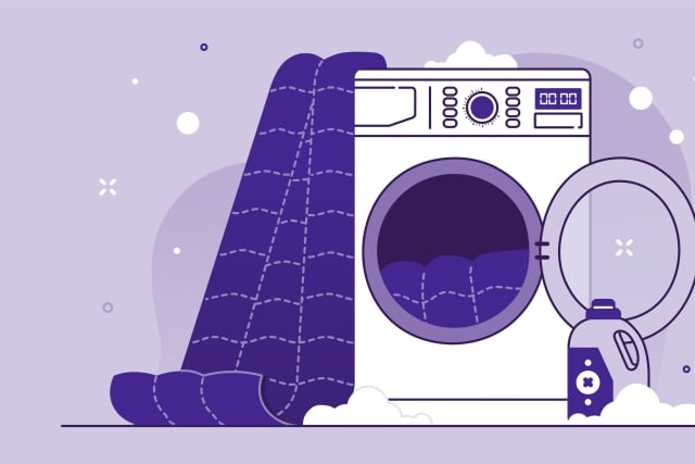How To Wash A Weighted Blanket: Hand Wash + Washing Machine
