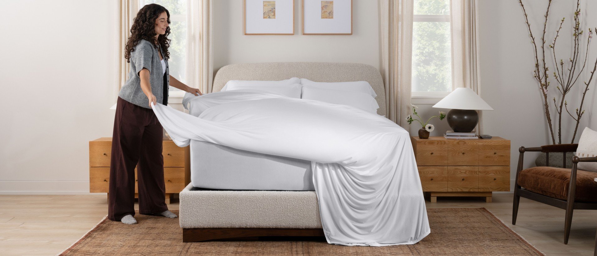 white softstretch sheets