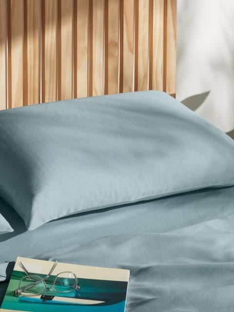Complete Comfort Pillowcase Set Misty Blue