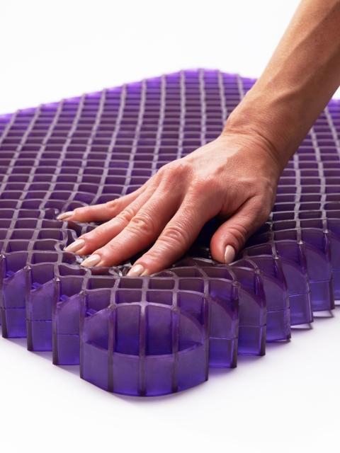 Purple Ultimate Seat Cushion | Pressure Reducing Grid Designed for Ultimate  Comfort | Designed for Gaming | Made in The USA