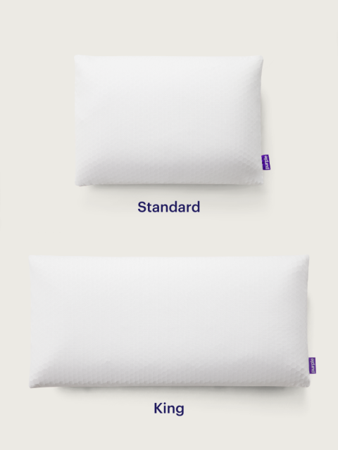 The Purple Harmony Pillow - Tall