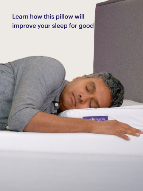 The Purple® Pillow - The Most Supportive Pillow Science Can Dream Up