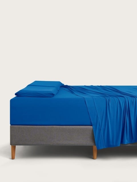 kids purple sheets blue