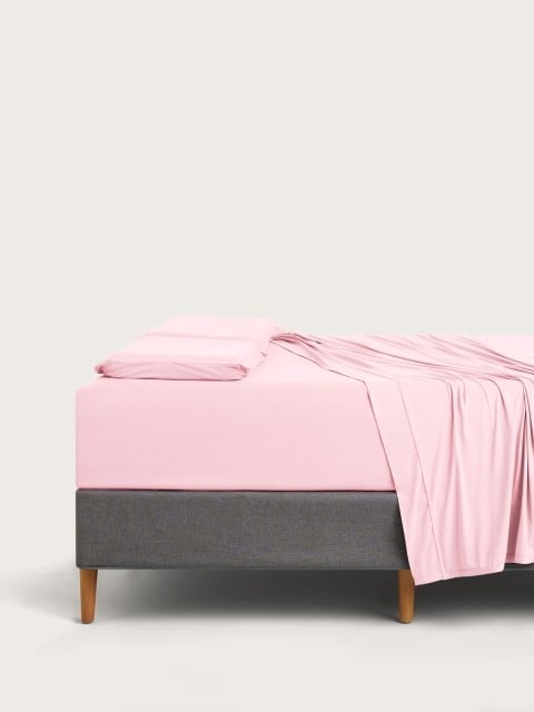 pink kids purple sheets