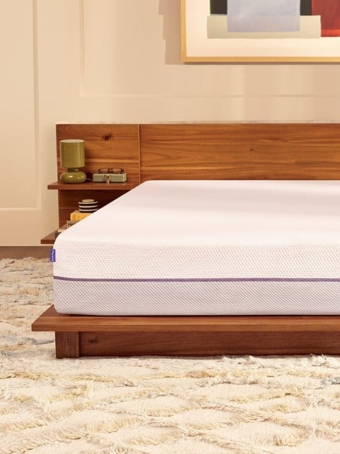 PurplePlus mattress in a cozy bedroom